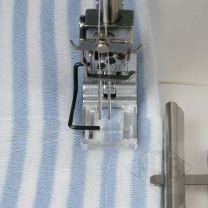 JANOME Klarsichteinsatzfuß für 2 Nadeln