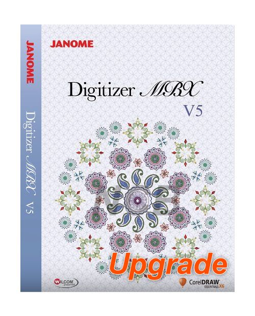 JANOME Digitizer MBX Upgrade von 4.0/4.5 auf V5