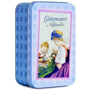 GÜTERMANN Nostalgiedose - blau, klein