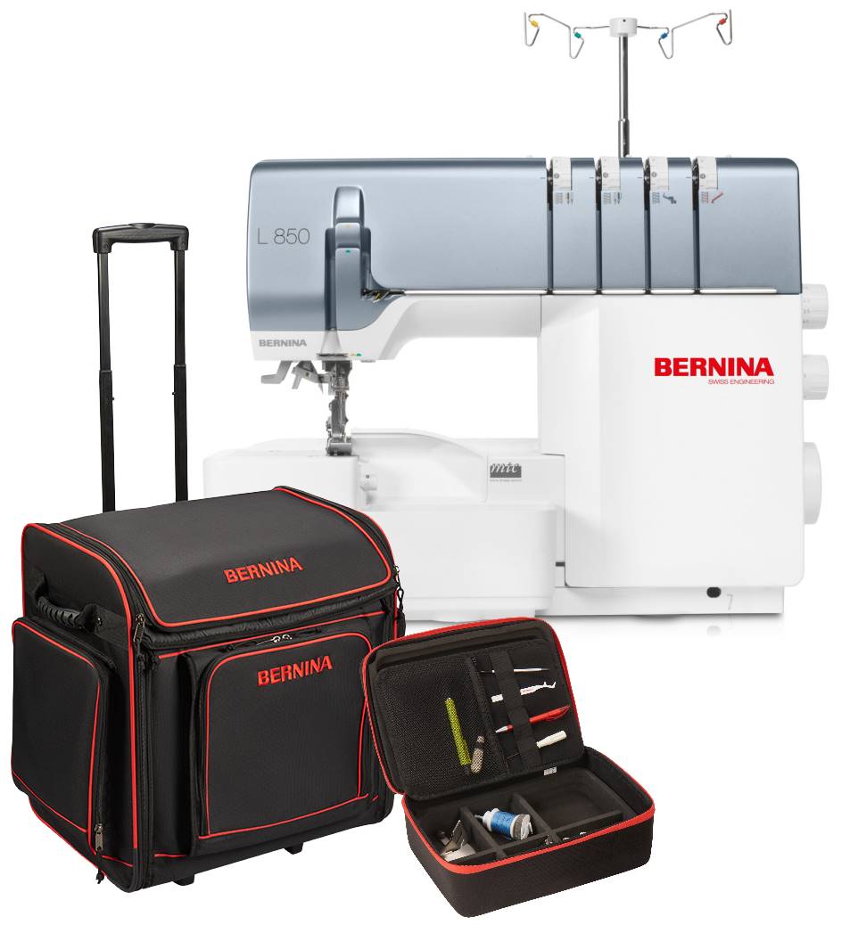 BERNINA L850 inkl. Trolley und Zubehörkoffer