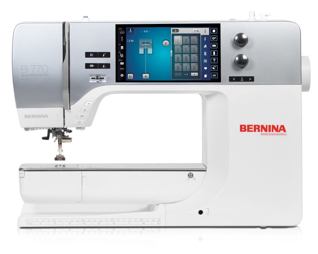 BERNINA 770 QE PLUS mit SDT-Stickmodul