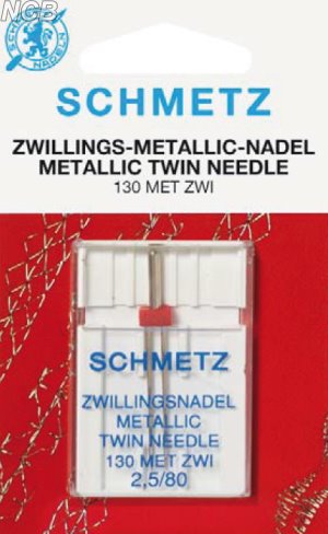 Zwillings-Metallic Nadeln