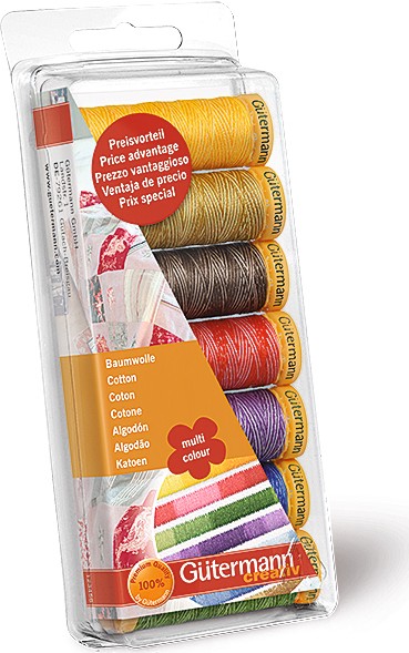 GÜTERMANN Nähfaden-Set Baumwolle