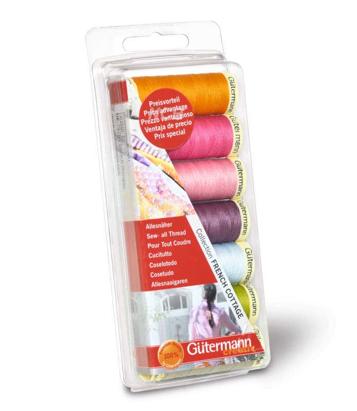 GÜTERMANN Nähfaden-Set French Cottage
