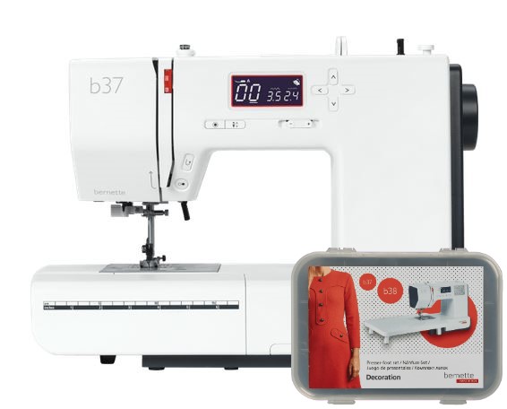 BERNETTE 37 inkl. Nähfuß-Set