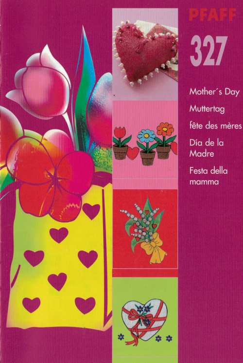 PFAFF creative card Muttertag 327