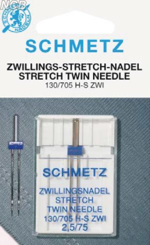 Zwillings-Stretch Nadeln