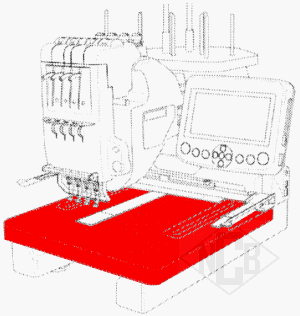 JANOME Anschiebetisch MB-4