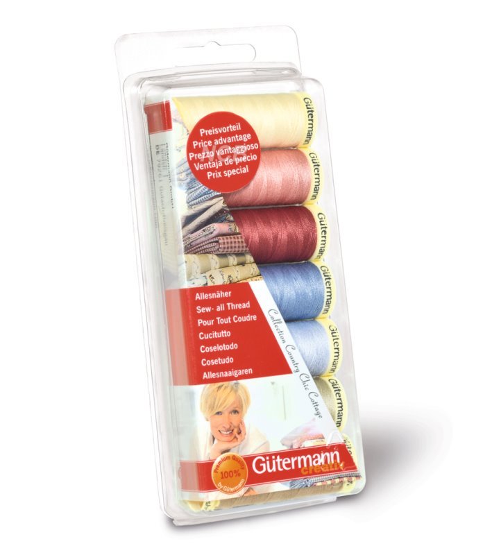 GÜTERMANN Nähfaden-Set Contry Chic Cottage