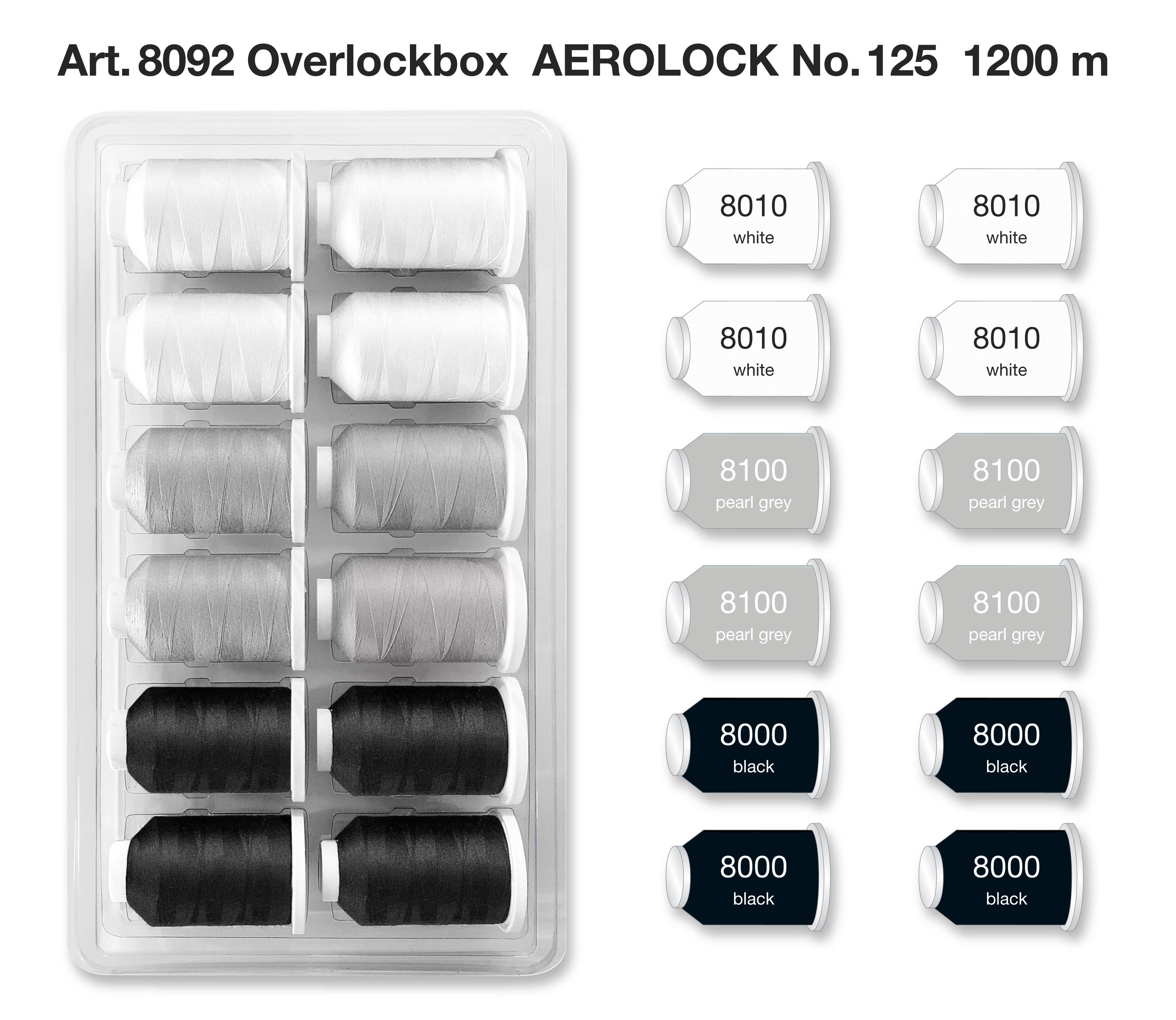 MADEIRA Overlock-Garn Aerolock 125