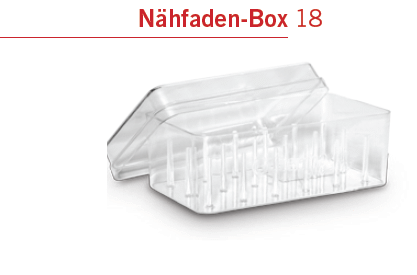 GÜTERMANN Nähfaden-Box 18