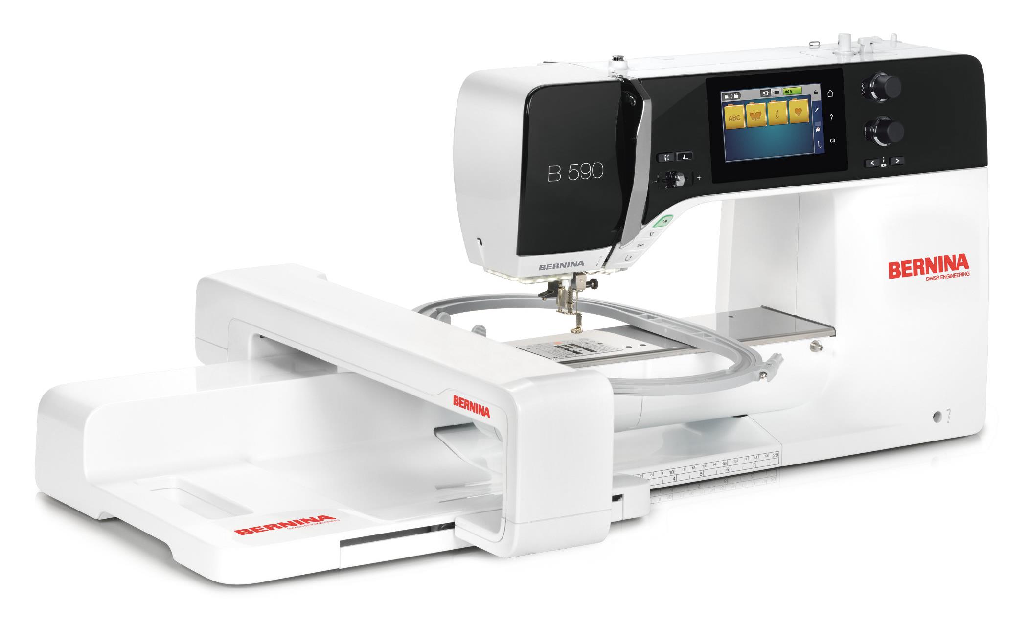 BERNINA 590 mit SDT-Stickmodul