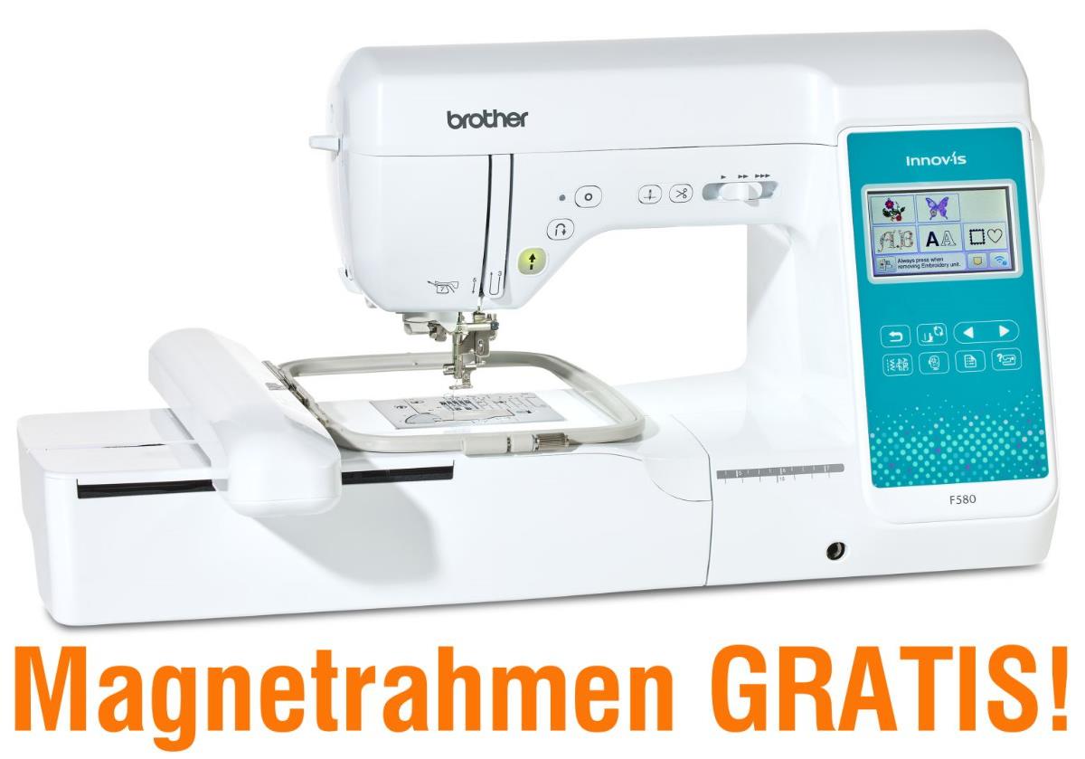 BROTHER Innov-is F580 inklusive Magnetrahmen